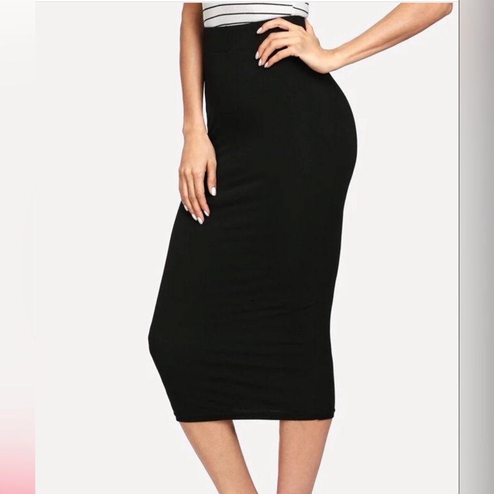 Black skirt
